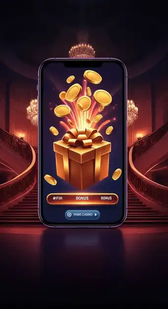 Interface de la page des bonus Play Regal Casino affichant les différentes promotions et le pack de bienvenue généreux